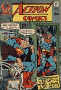 The Secret of the Wheel-Chair Superman! / The Super Captive of the Sea!