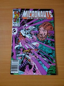 Micronauts New Voyages #4 Newsstand MARK JEWELER Variant ~ NEAR MINT NM ~ 1985