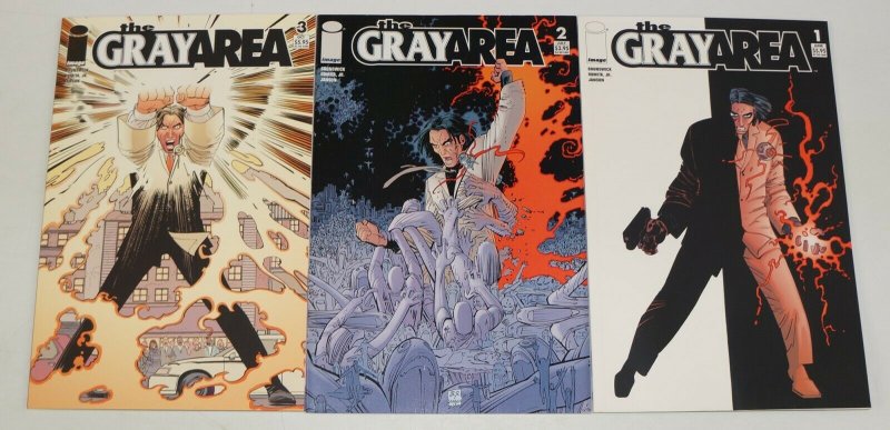 the Gray Area #1-3 VF/NM complete series - john romita jr - image comics set 2