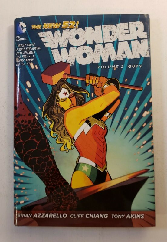 WONDER WOMAN VOL.2 GUTS NEW 52 HARD COVER GRAPHIC NOVEL DC NM