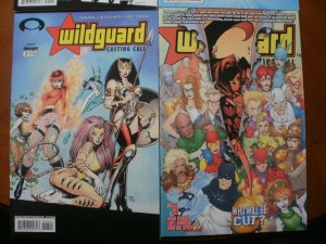 4 Image Comics WILDGUARD CASTING CALL #1 #2 #3 #5 (2003) 1A 2B 3B Nauck Stucker