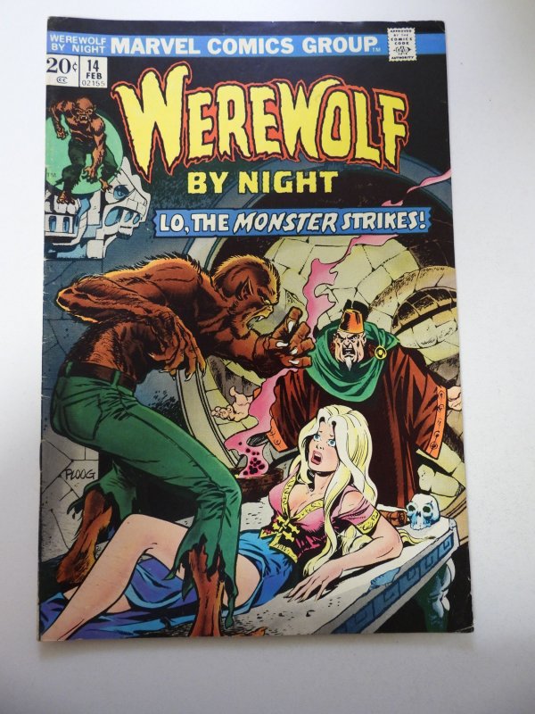 Werewolf by Night #14 (1974) FN Condition