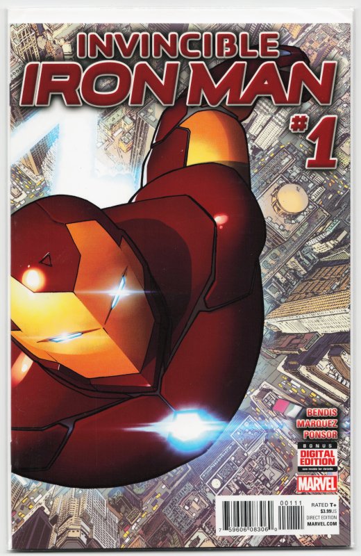 Invincible Iron Man #1 (2015) Iron Man
