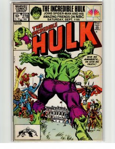 The Incredible Hulk #278 (1982) Hulk