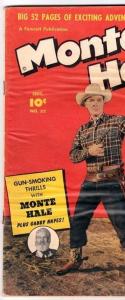 Monte Hale Western 52  strict  VG+ 4.5   Affordable-Grade 1950  ~Gabby Hayes~