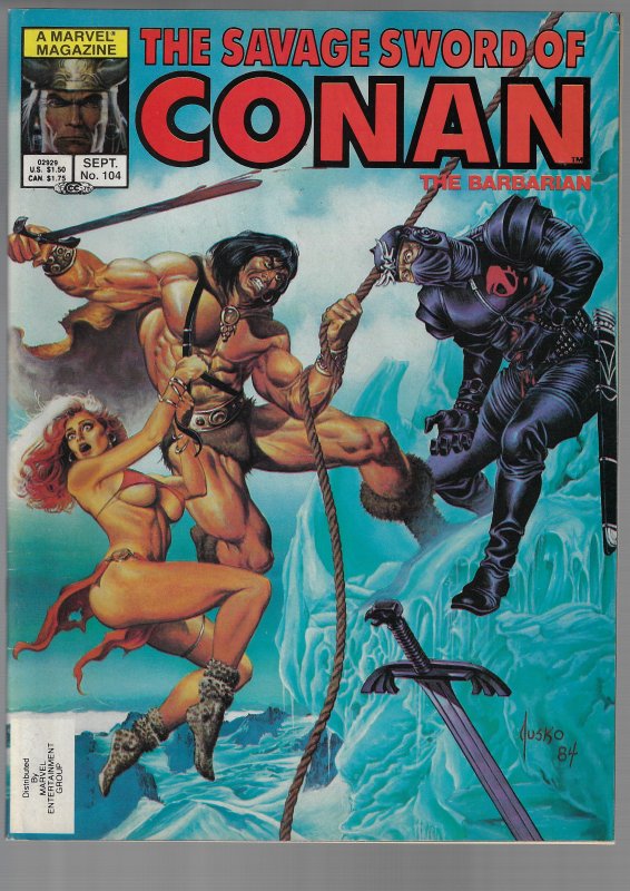 Savage Sword of Conan #104 (Marvel, 1984)