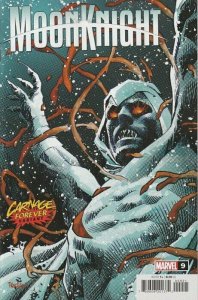 Moon Knight #9 Dan Panosian Carnage Forever Variant Marvel Comics 2022  