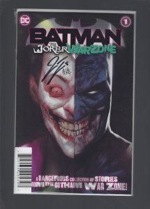 Batman: The Joker war Zone #1 16 of 250 Signed By James Tynion