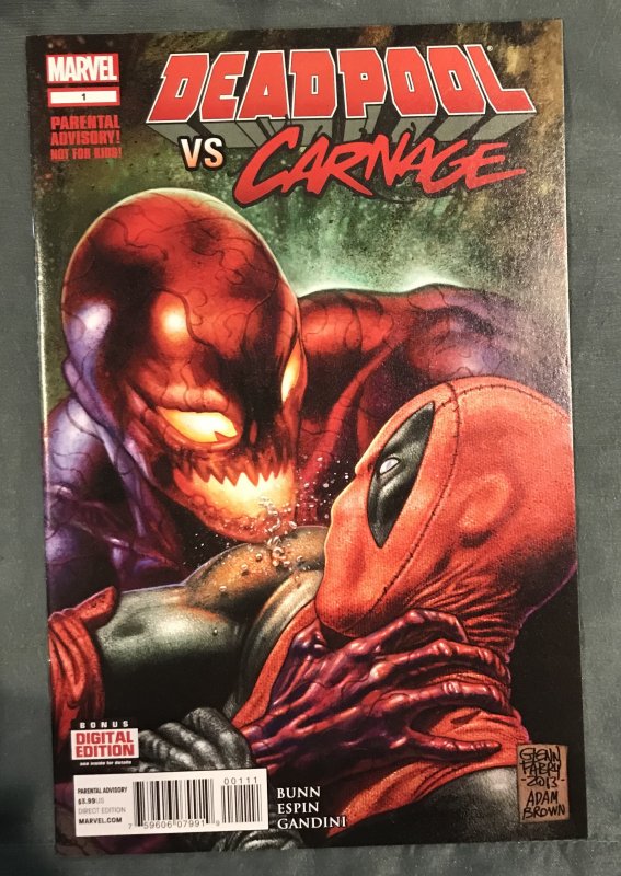 Deadpool vs. Carnage #1 Direct Edition (2014)