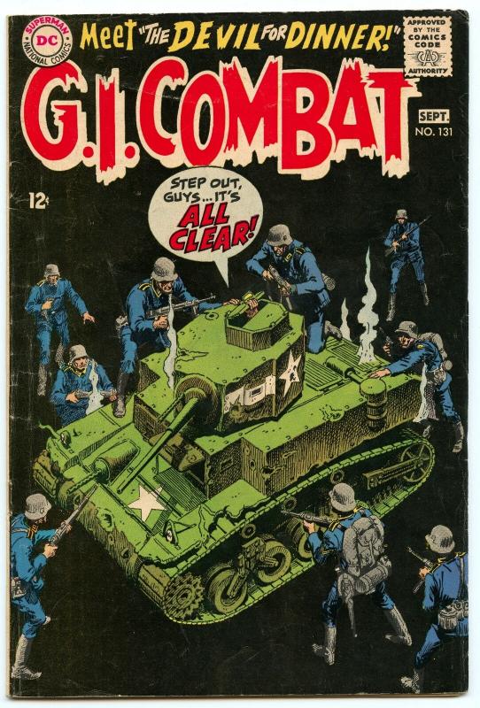GI Combat 131 Sep 1968 VG (4.0)