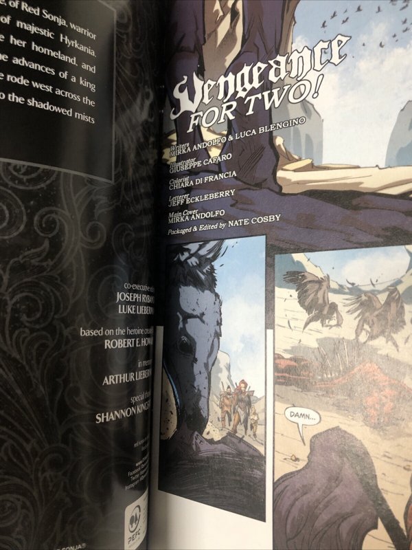 Red Sonja (2016) # 4 Variant (NM) Dynamite Entertainment • Mirka Andolfo • Rare