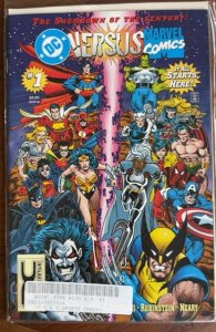 DC Versus Marvel/Marvel Versus DC #1 DC Universe Corner Box Variant (1996) Su...