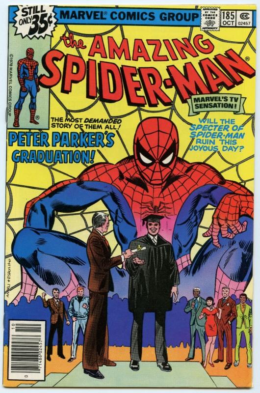 Amazing Spider-man 185 Oct 1978 VF+ (8.5)