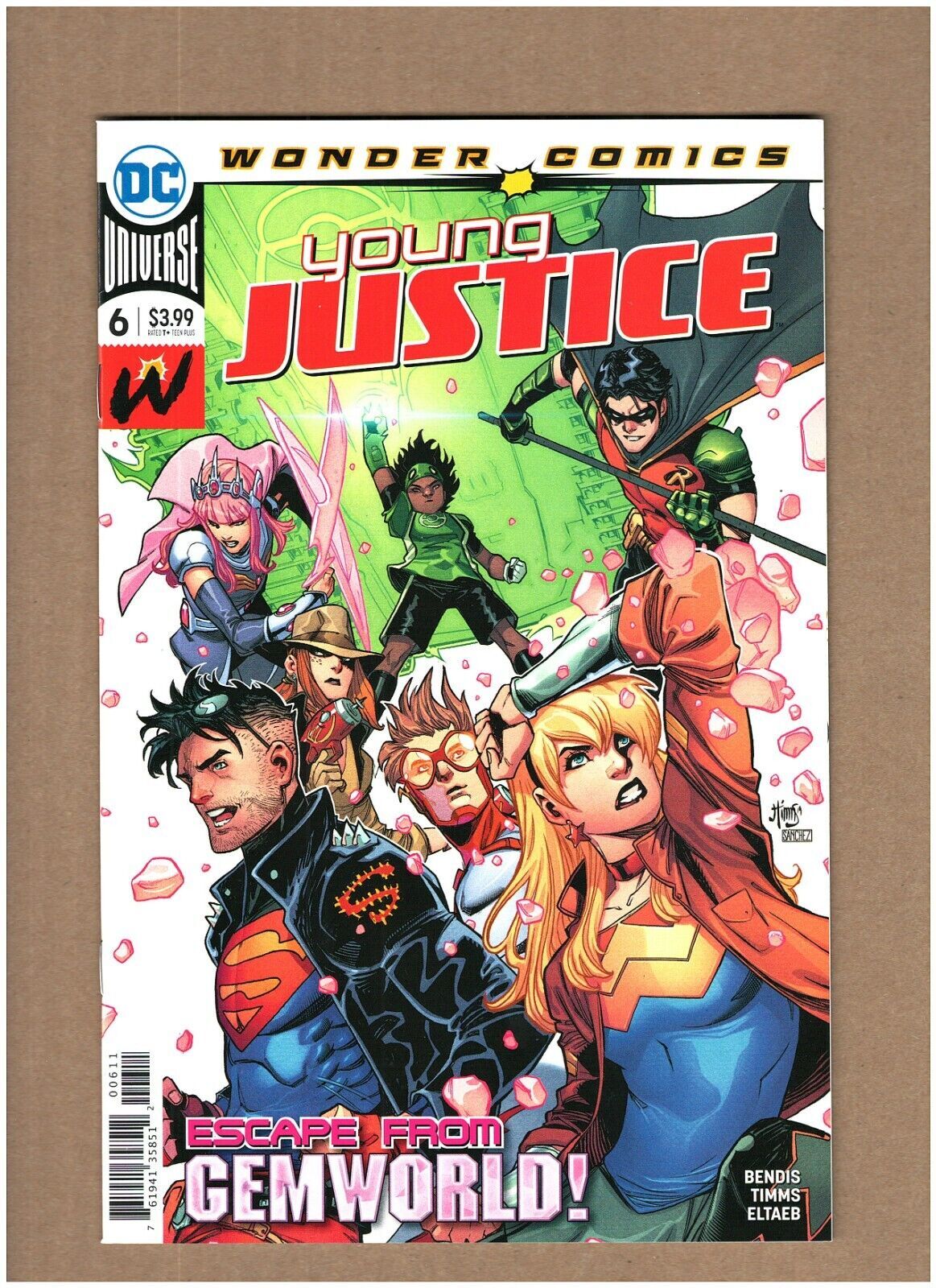 wonder girl young justice comic