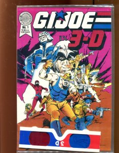 G.I. Joe In 3D #1 - SEALED WITH GLASSES! (9.0/9.2) 1987