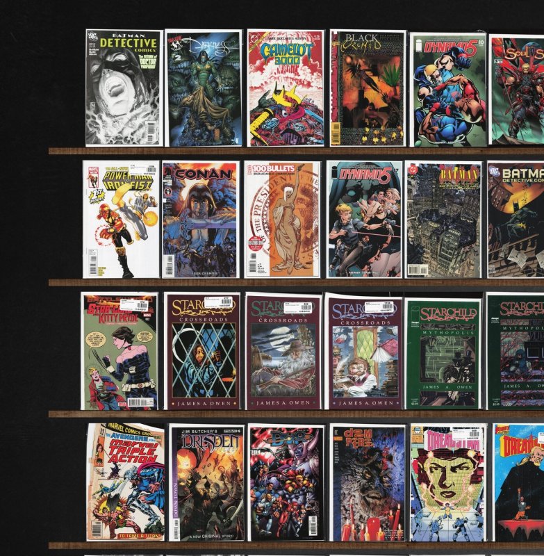 Huge Lot 140+ Comics with Dreadstar, Detective Comics & More!