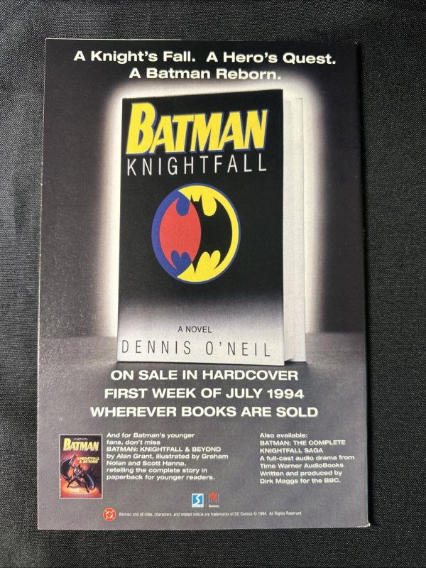 DC Comics No. 9 Scarface Showcase '94