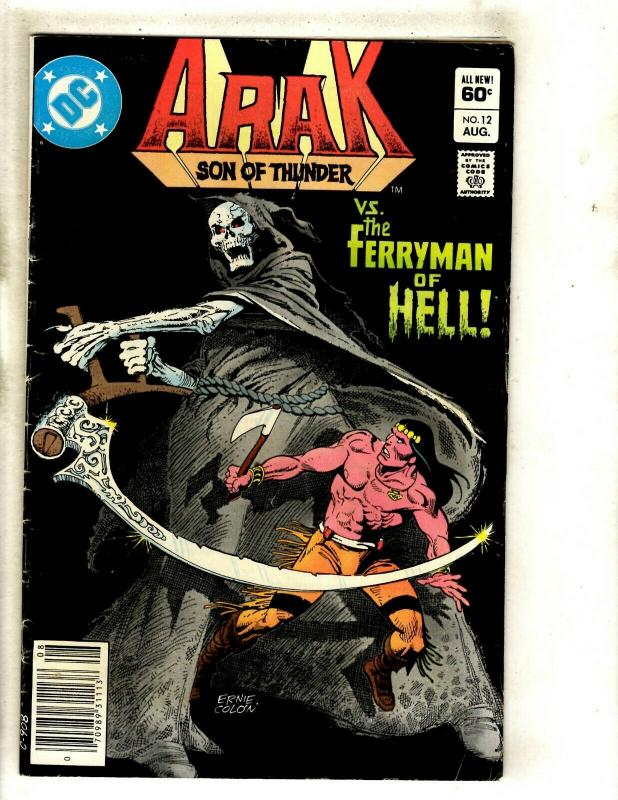 12 Arak Son of Thunder DC Comics # 7 8 9 12 13 14 16 17 18 19 21 22 WS12 