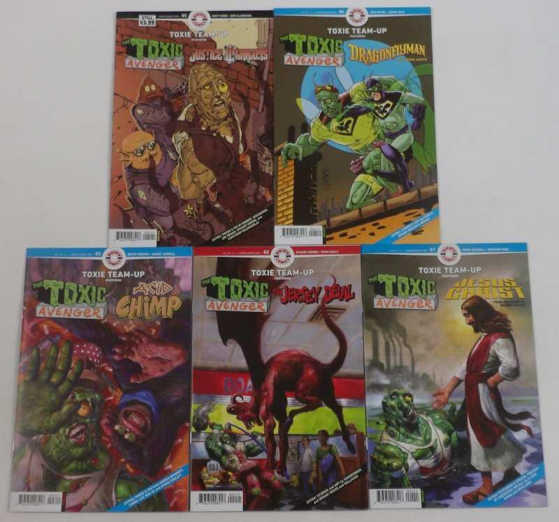 Toxie Team-Up #1-5 VF/NM complete series Toxic Avenger ; Ahoy