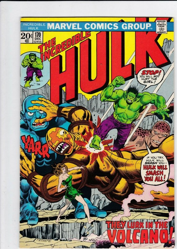 Incredible Hulk 170 FN/VF