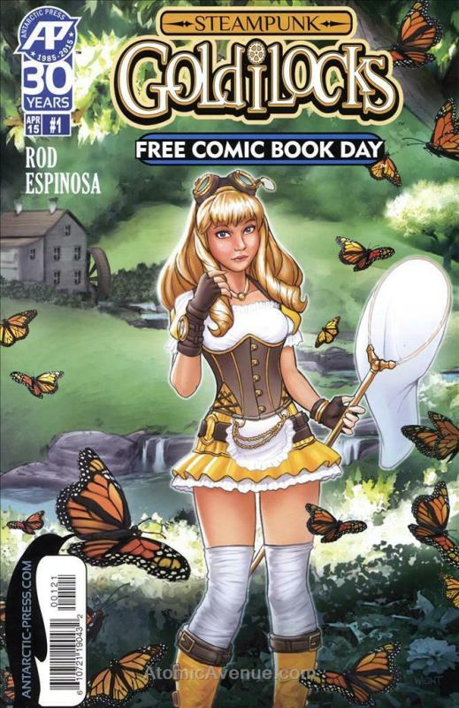 Steampunk Goldilocks FCBD #2015 VF; Antarctic | save on shipping - details insid