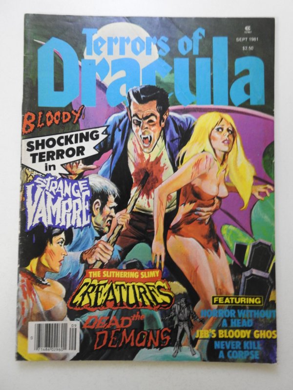 Terrors of Dracula Vol 3 #2 (1981) Strange Vampire! VG Condition!
