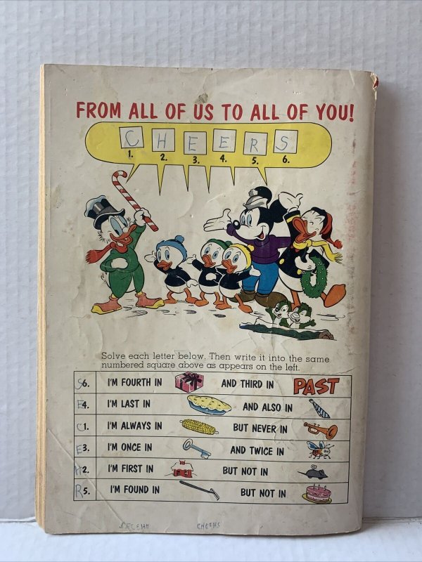 Walt Disney’s Merry Christmas #39 Dell Giant 