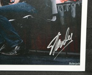 Stan Lee w Marc Silvestri, Todd McFarlane, & Jim Lee Print - Signed by Stan Lee