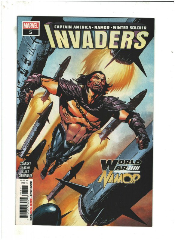 Invaders #5 NM- 9.2 Marvel Comics 2019 World War Namor