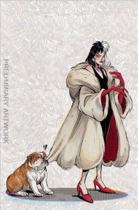 Disney Villains: Cruella de Vil #1H VF/NM ; Dynamite | 101 Dalmations 1:20 Varia