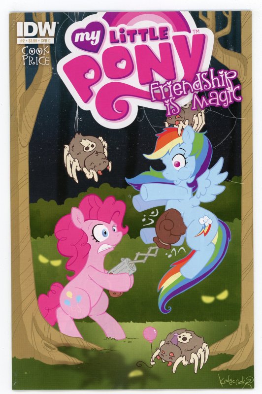 My Little Pony: Friendship Is Magic #2 Cover C - Katie Cook (2012) IDW NM