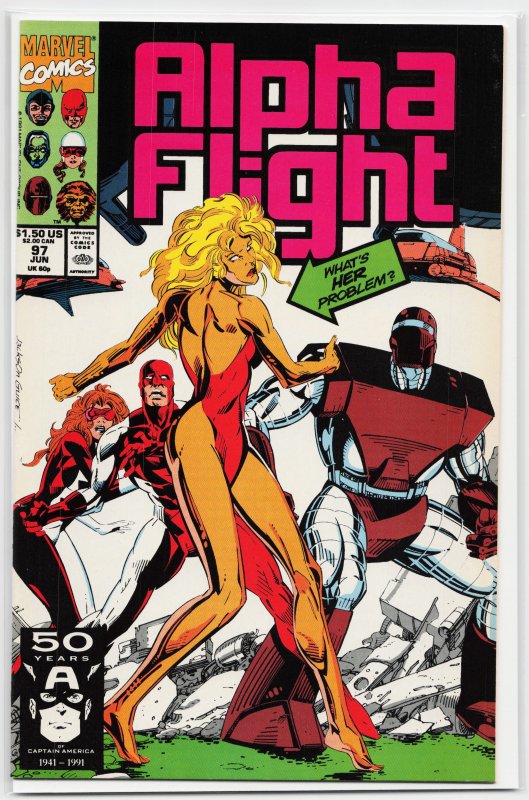 Alpha Flight #97 (1991) Alpha Flight