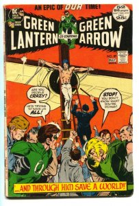 GREEN LANTERN #89 comic book 1972-GREEN ARROW-NEAL ADAMS ART VG