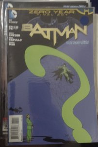 BATMAN  VOL 2 # 32 2014 DC new 52 SNYDER/ CAPULLO  ZERO YEAR FINAL ACT riddler