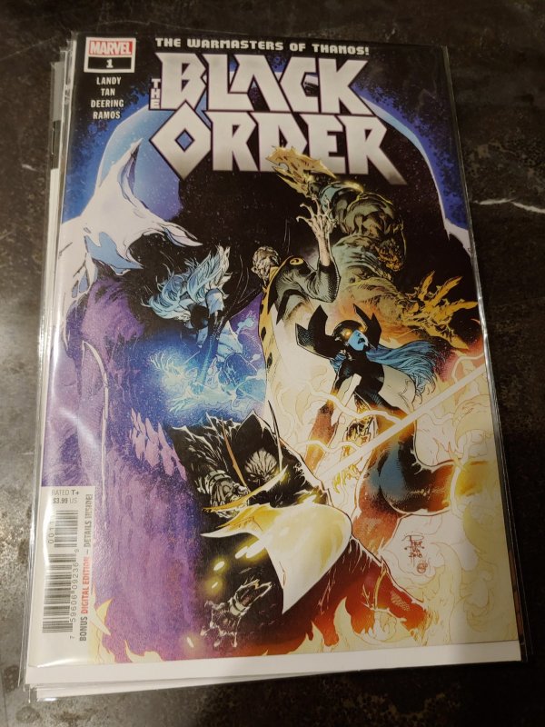 ​THE BLACK ORDER #1 NM THANOS