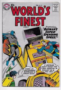 World's Finest #99 - Batman / Superman / Robin (DC, 1959) - VG/FN