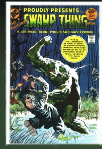 DC Swamp Thing Saga #1 (1977)