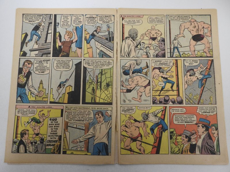 Amazing Fantasy #15 (1962) PR Condition INCOMPLETE See Description for Details