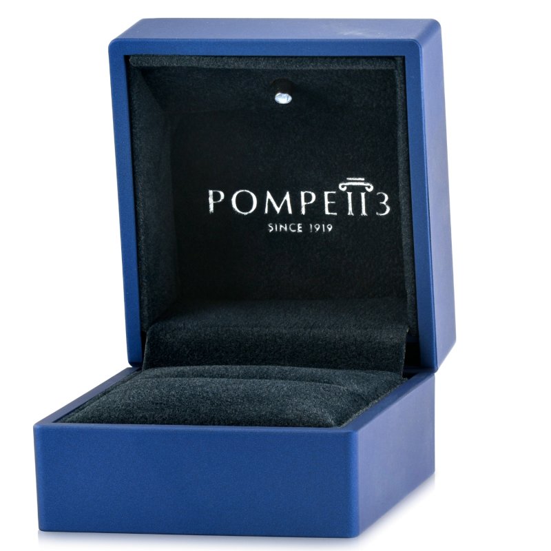 1 Carat Blue Diamond   3 Stone Engagement Ring 10K White Gold