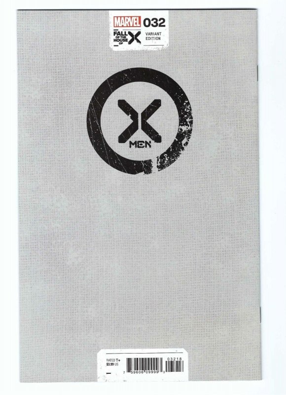 X-Men #32 (2024) Virgin Variant Ratio 1:50 Mark Brooks Headshot Sketch