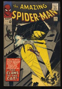 Amazing Spider-Man #30 FN 6.0 1st Appearance Cat(Burglar)!