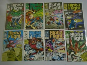 Alpha Flight lot 43 different from #57-100 8.0 VF (1987-91 1st series)