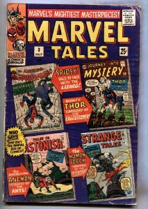 MARVEL TALES #3--1966--SPIDER-MAN--THOR--HUMAN TORCH--SILVER AGE