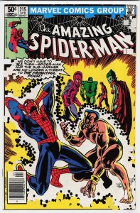 The Amazing Spider-Man #215 (1981) Spider-Man