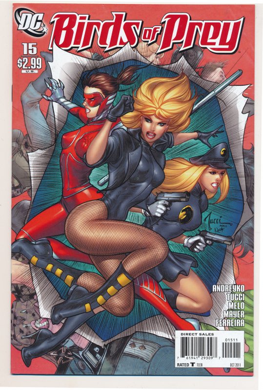 Birds of Prey (2010) #15 NM Last issue of the series