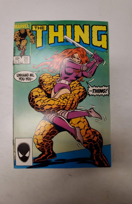 The Thing #20 (1985) NM Marvel Comic Book J699