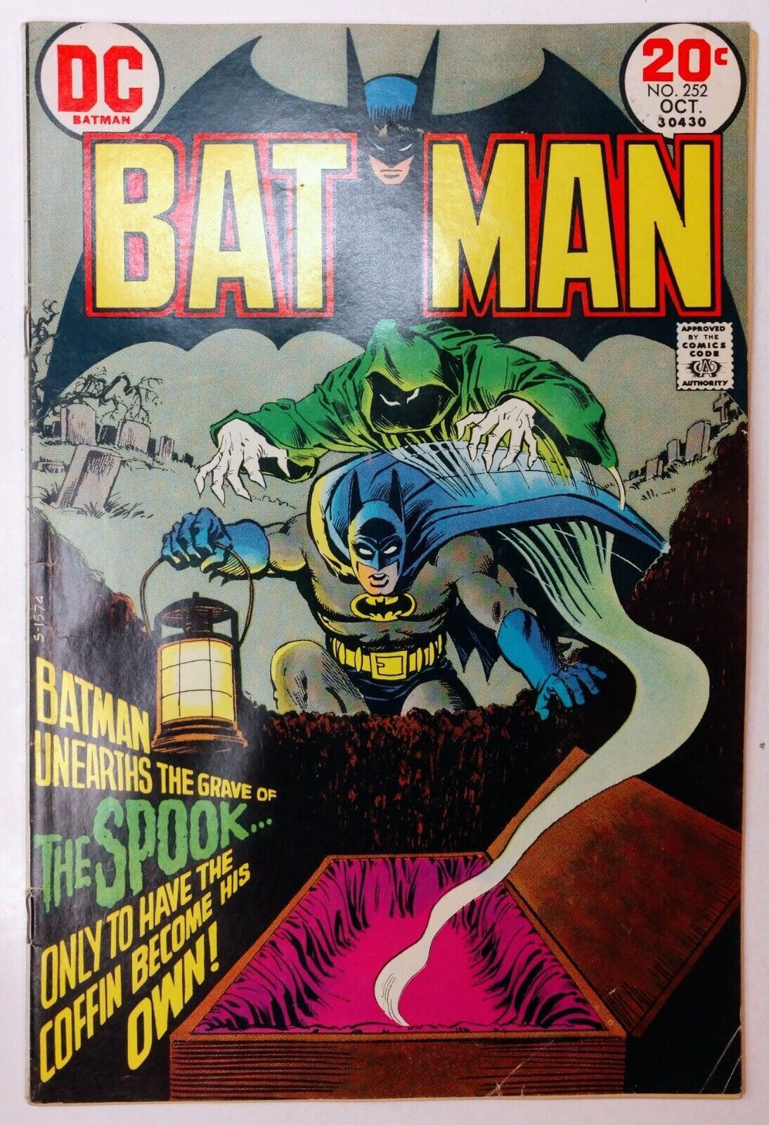 Batman #252 (1973) The Spook's Master Stroke! | Comic Books - Bronze Age,  DC Comics, Batman, Superhero / HipComic