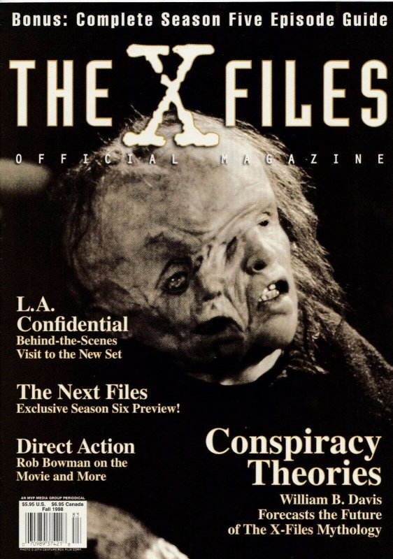 X-Files Official Magazine, The #7A VF ; MVP | Fall 1998