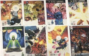 Secret Warriors (2017 Set Issue # 1-8 • Marvel Comics • Matthew Rosenberg •Silva