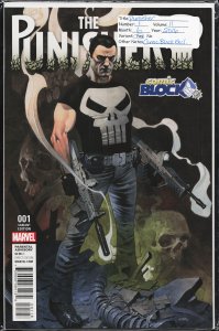 The Punisher #1 Comic Block Cover (2016) Punisher